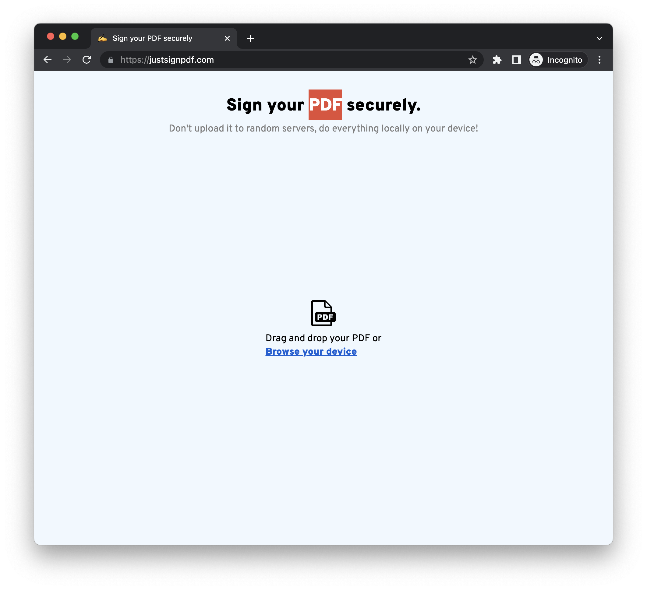 Just sign PDF media 1