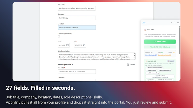ApplyIn5 screenshot 5