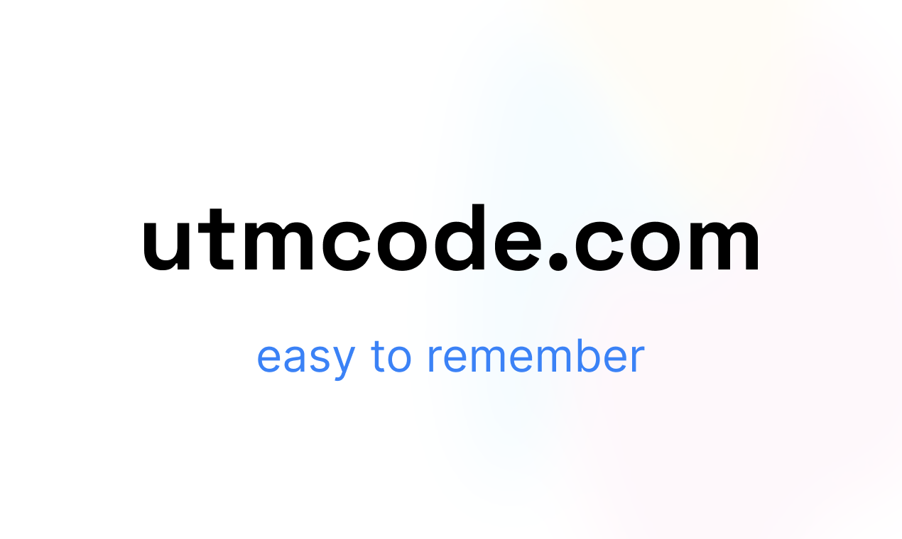 UTM Code Generator media 2