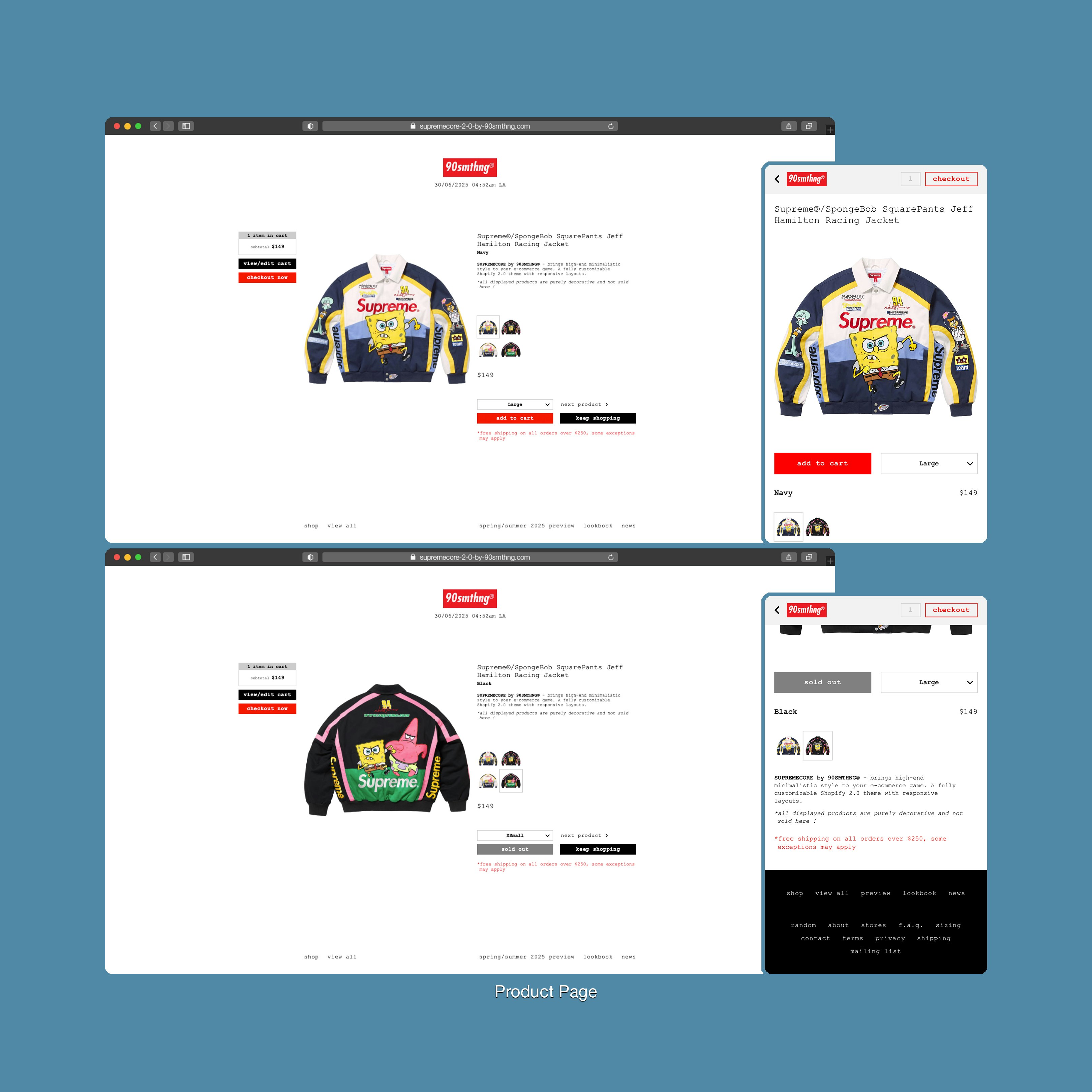 Supremecore 2.0 |शॉपिफाई थीम - Shopify थीम/ऑनलाइन स्टोर टेम्पलेट मीडिया 4