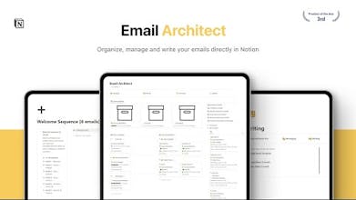 Email Architect のロゴ - 高速かつ効率的なメール作成の可能性を解き放つ