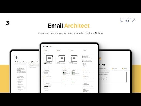 startuptile Email Architect-All-in-1 system to write manage & organize email marketing