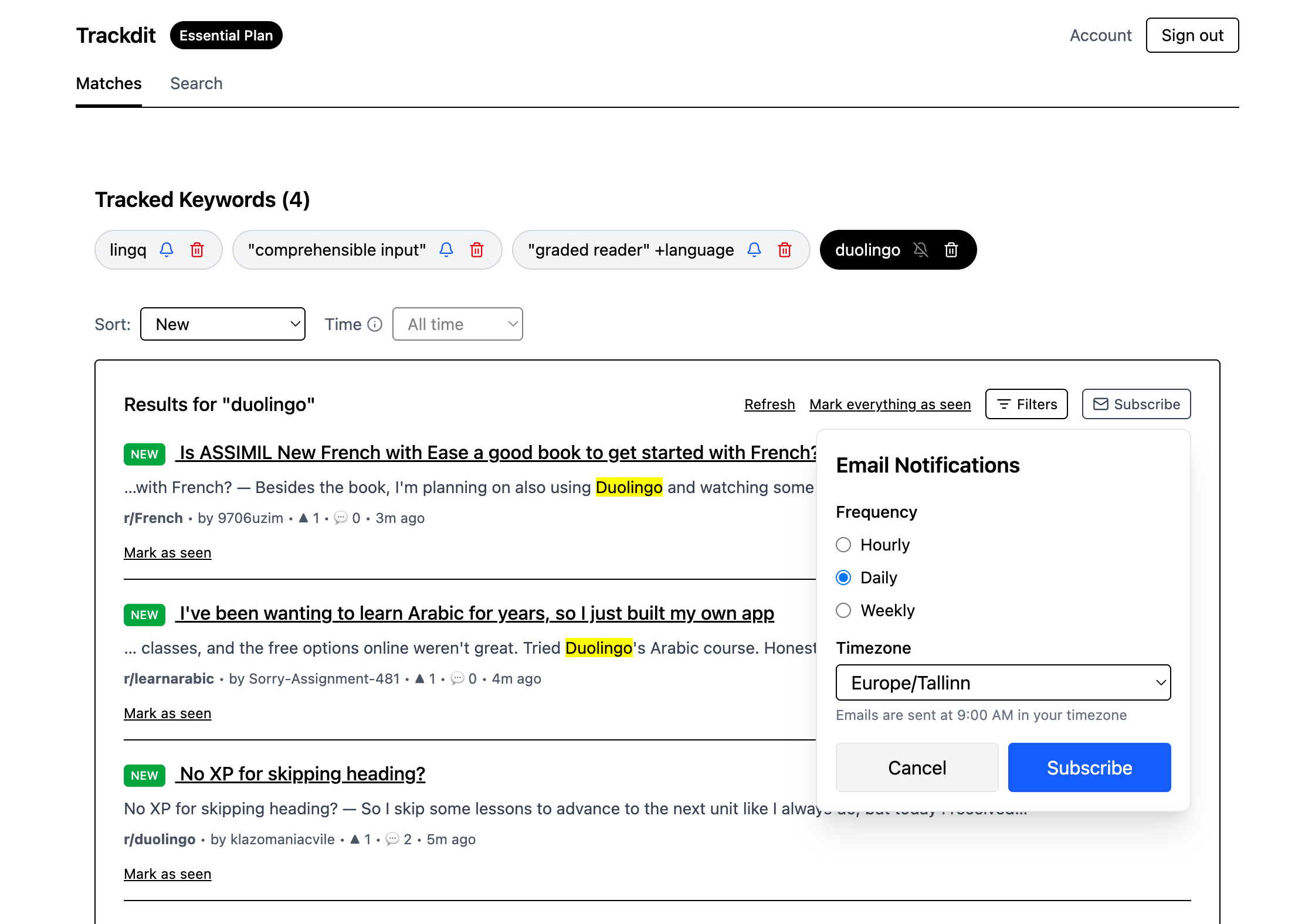Trackdit gallery image