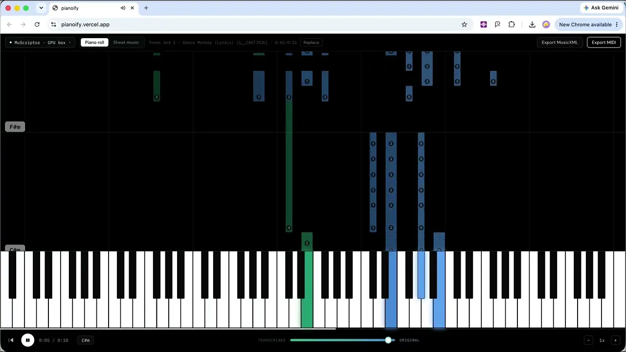 pianoify gallery image