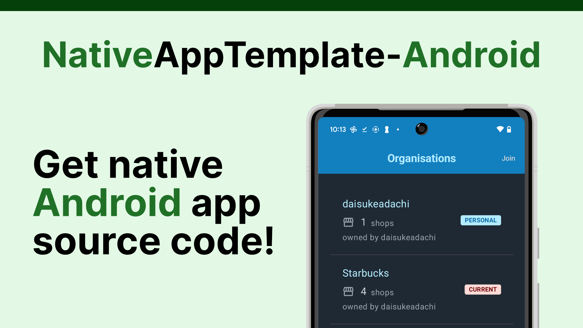 nativeApptemplate - SaaS 기본 iOS/Android 앱 및 API 백엔드 소스 코드 받기 미디어 4