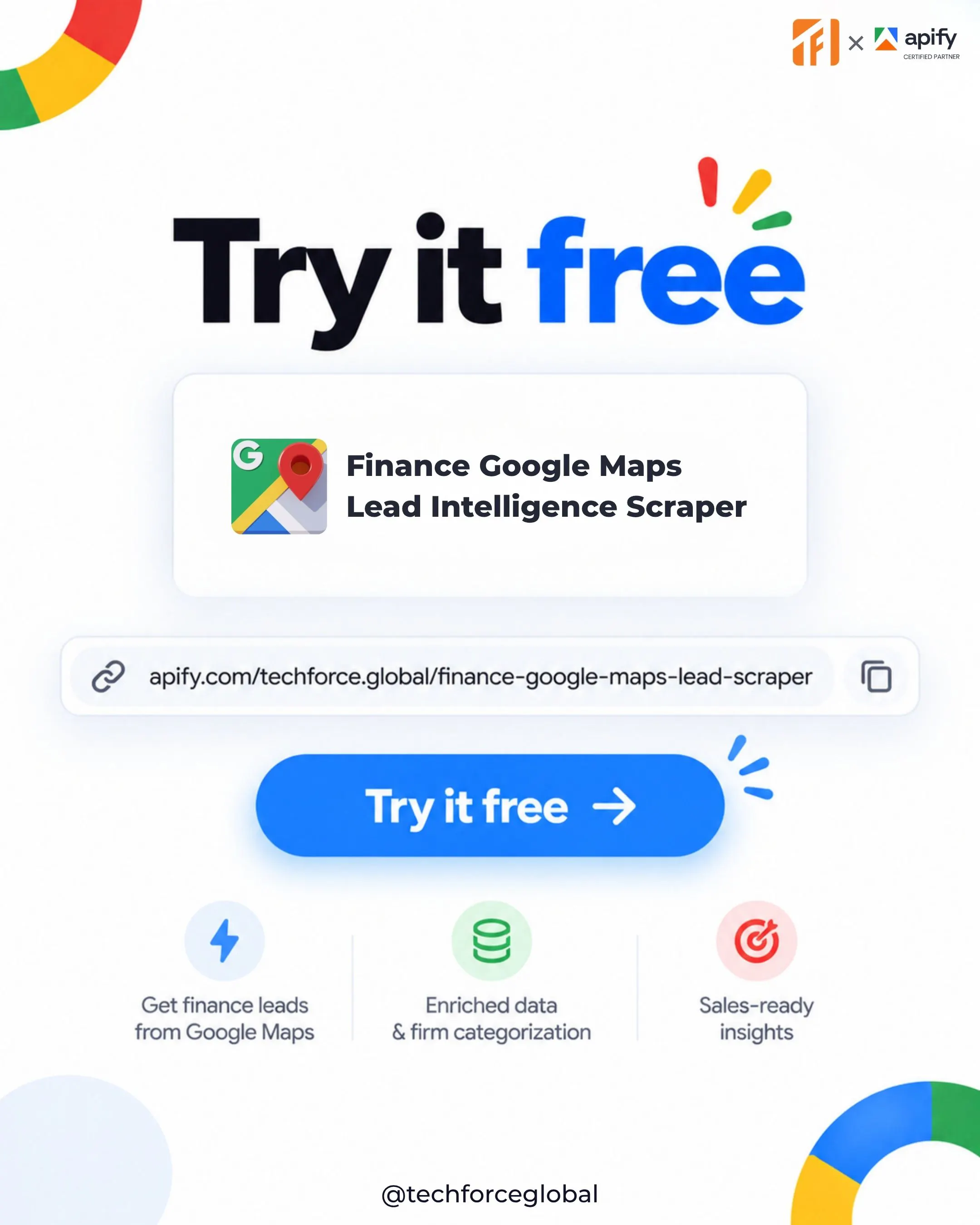 Finance Google Maps Lead Intelligence gallery image