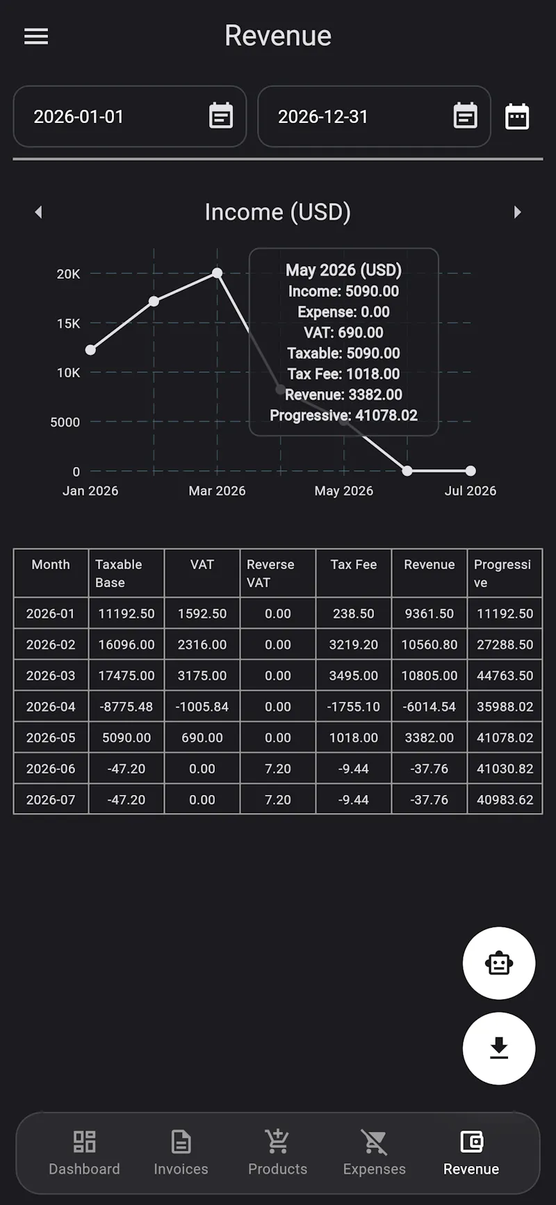 Mini Accountant screenshot 4