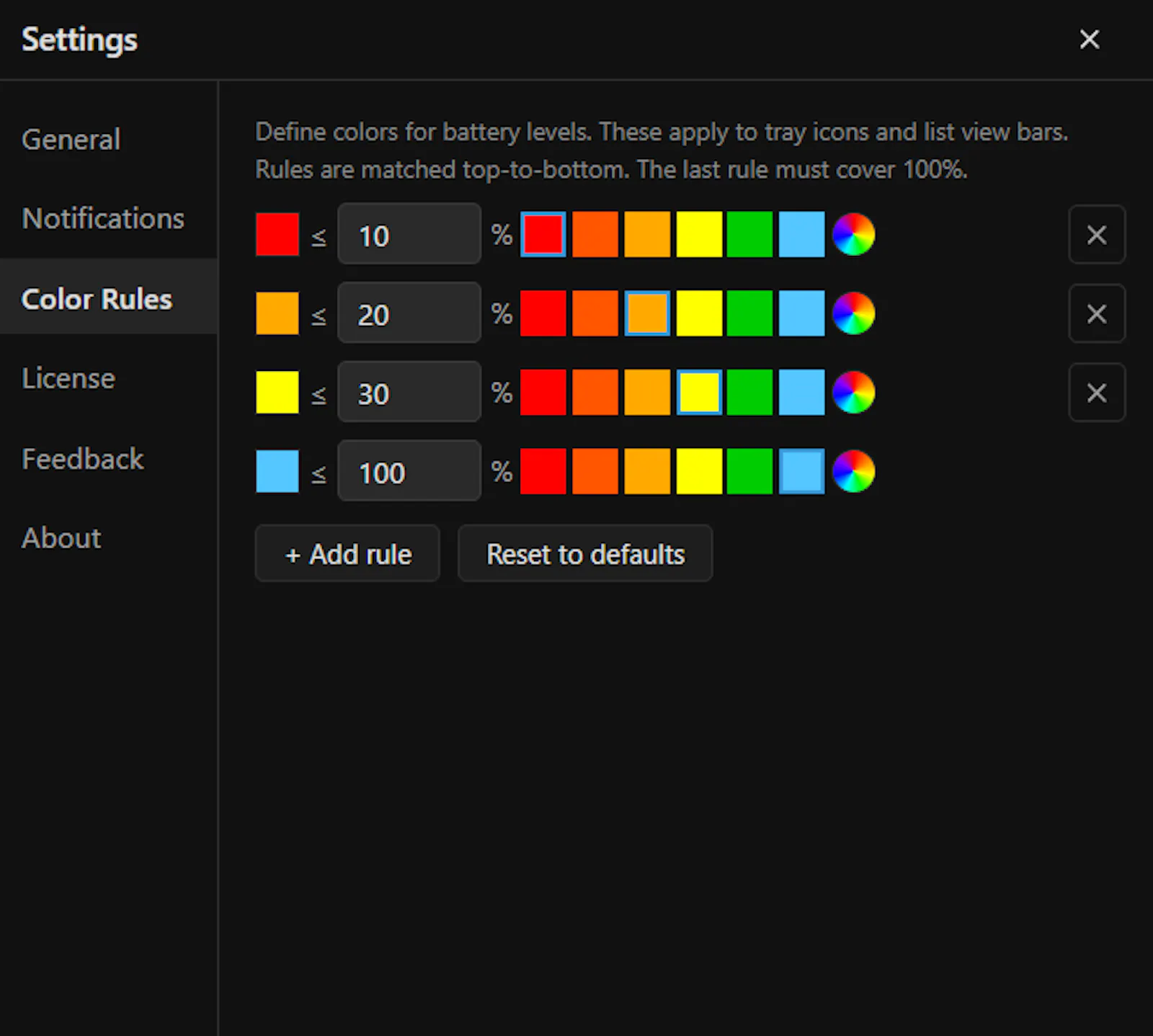 VisoDyne Battery Monitor screenshot 3