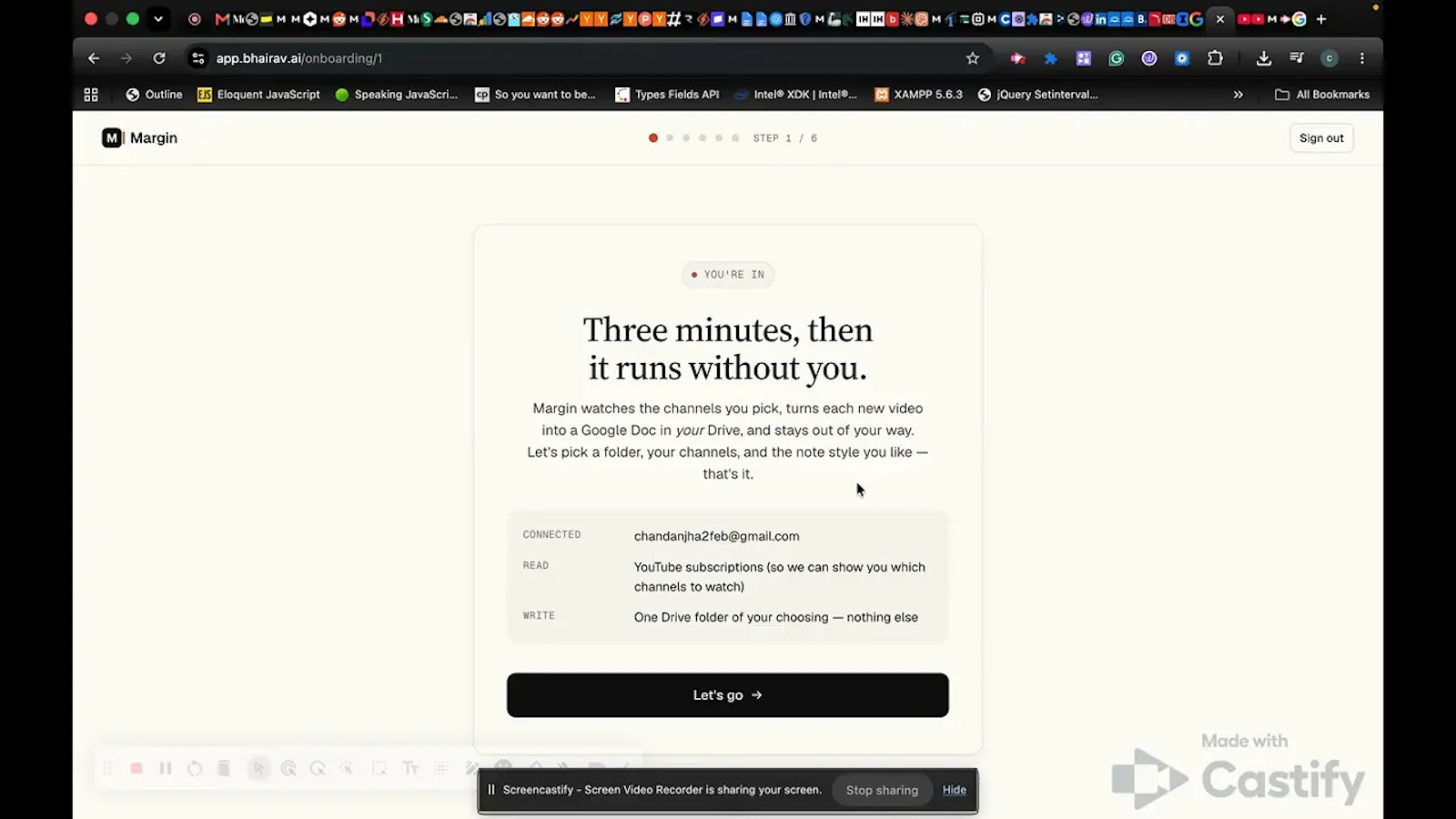 Margin screenshot 1 (video preview)