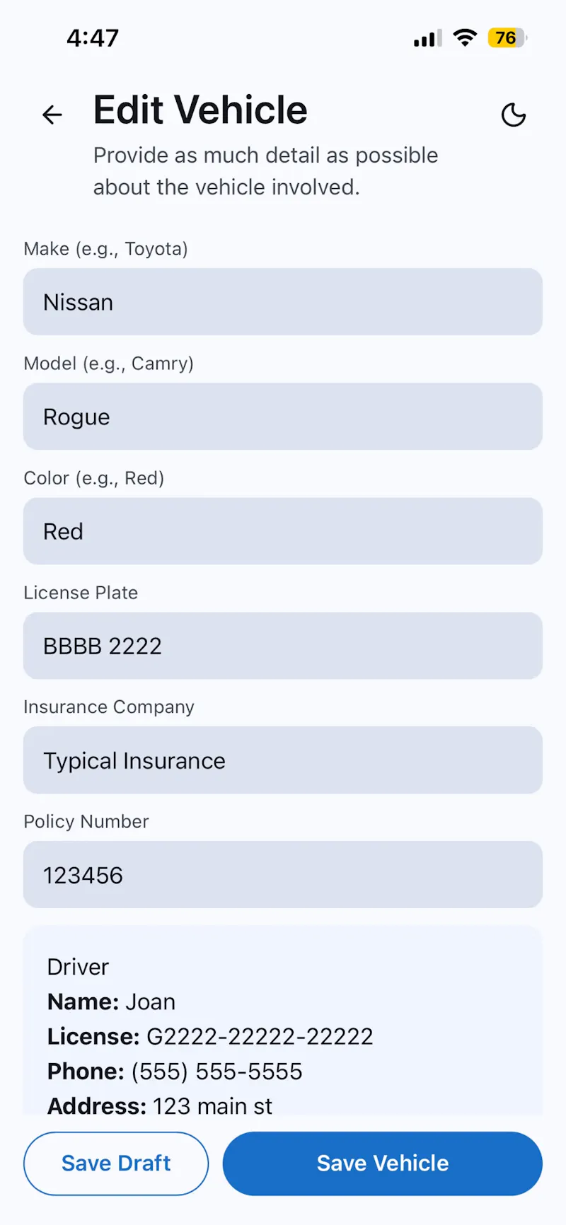 CrashPad screenshot 3