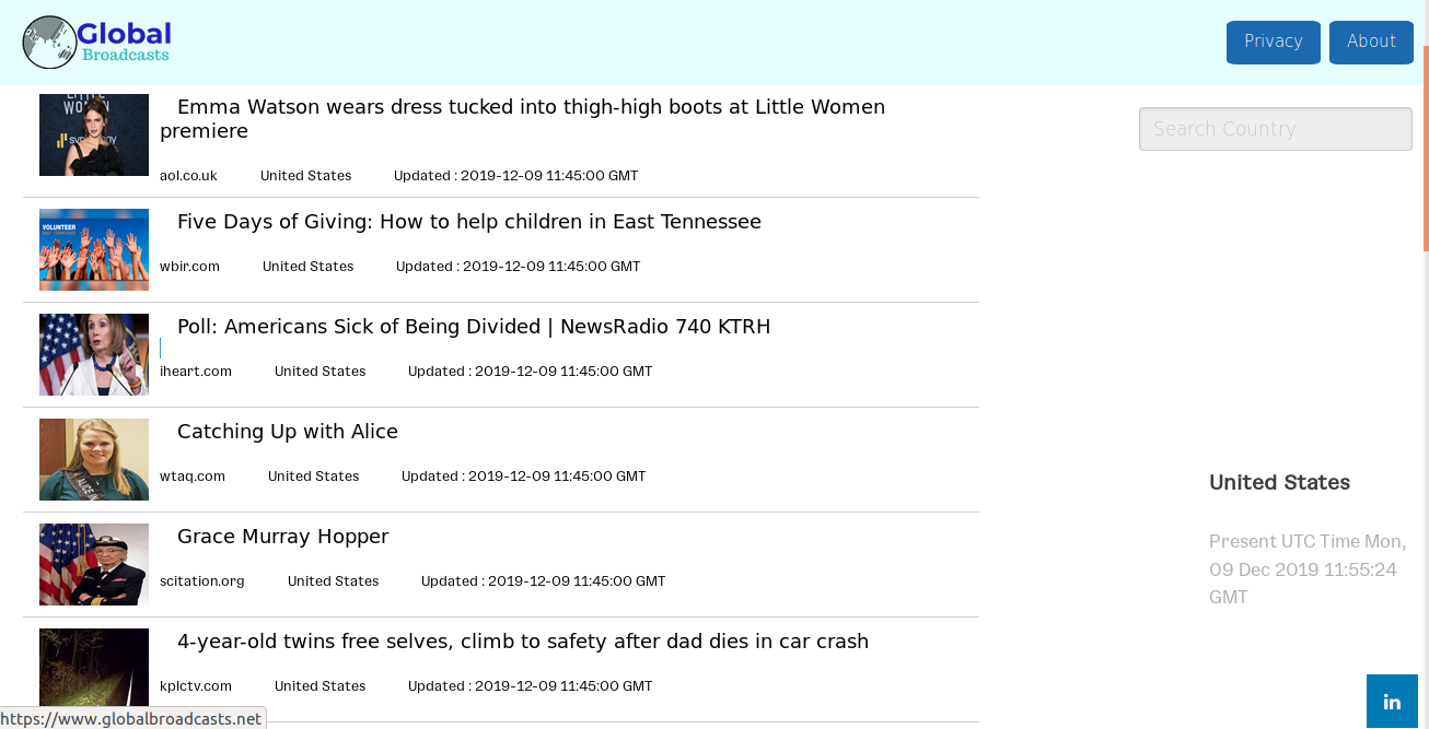 Global Broadcasts gallery image