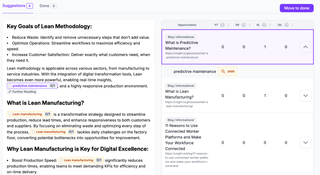 AI Internal linking Tool gallery image