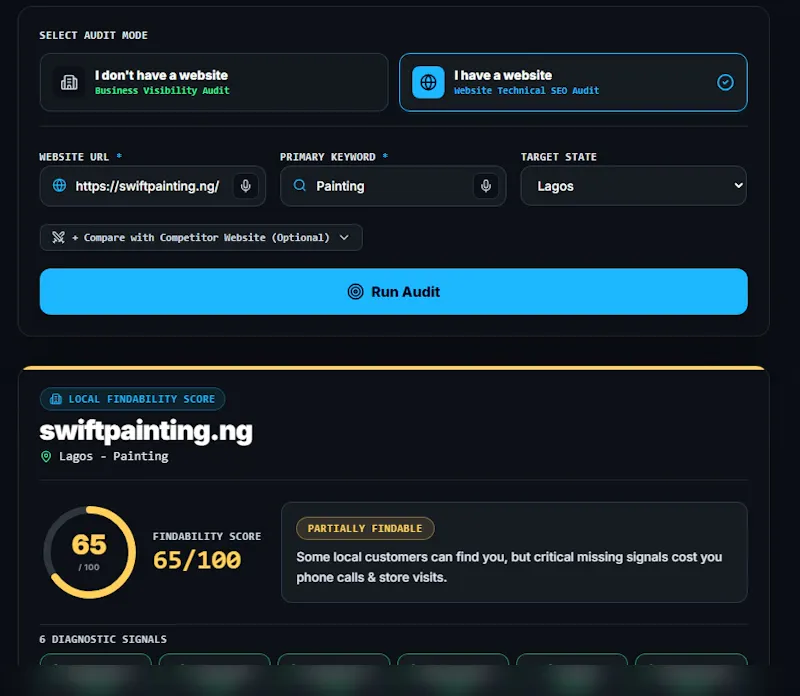 SEO Checker Nigeria screenshot 1