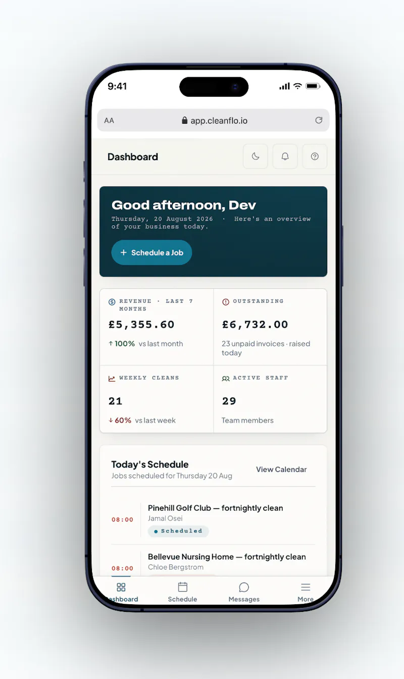 CleanFlo screenshot 16