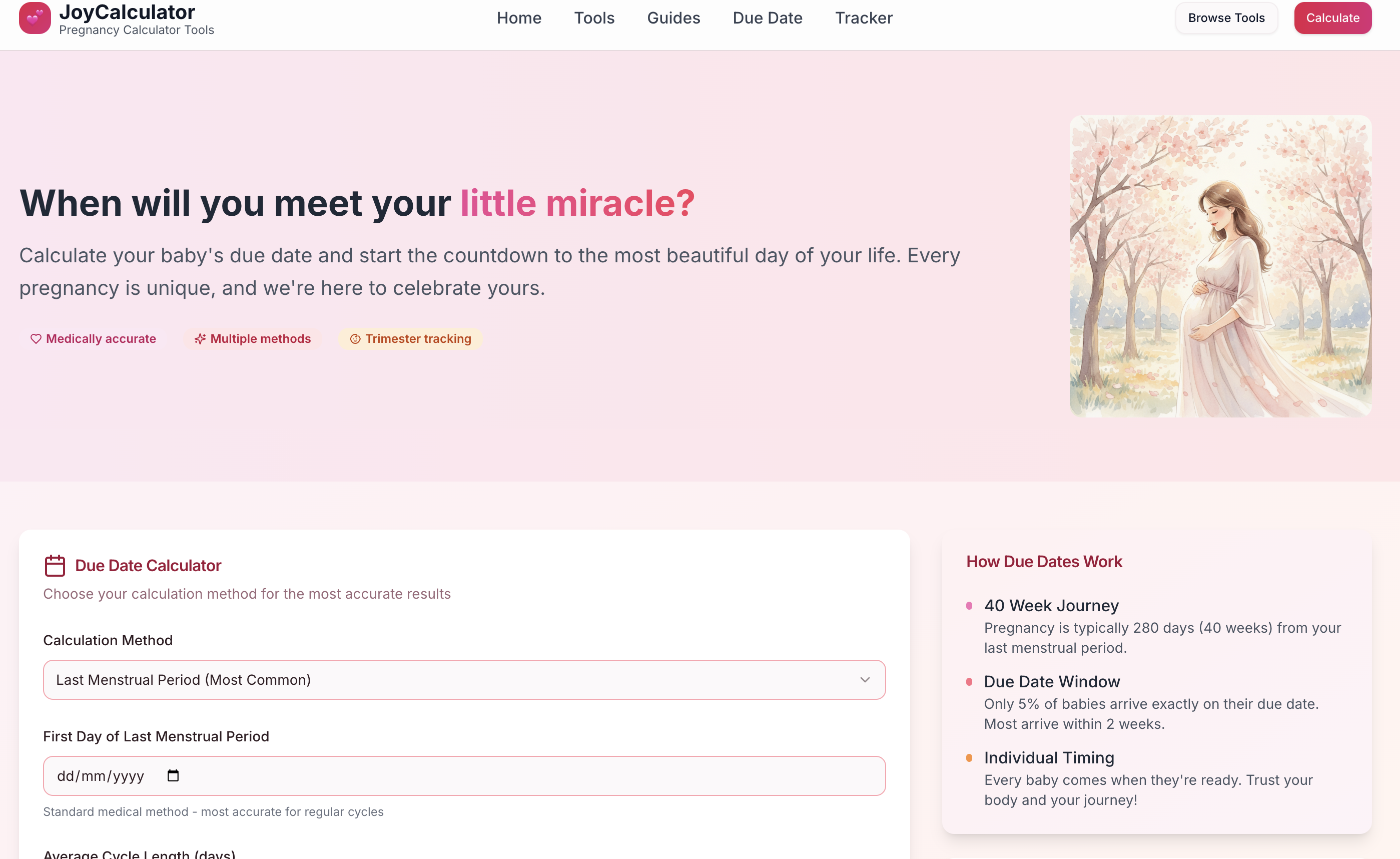 JoyCalculator - Complete pregnancy calculator & tools | track your journey медиа 3