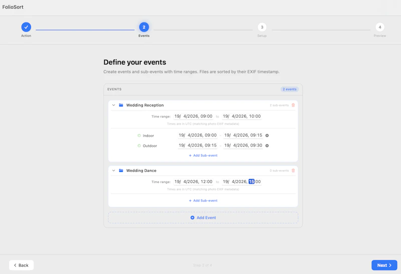 FolioSort screenshot 2