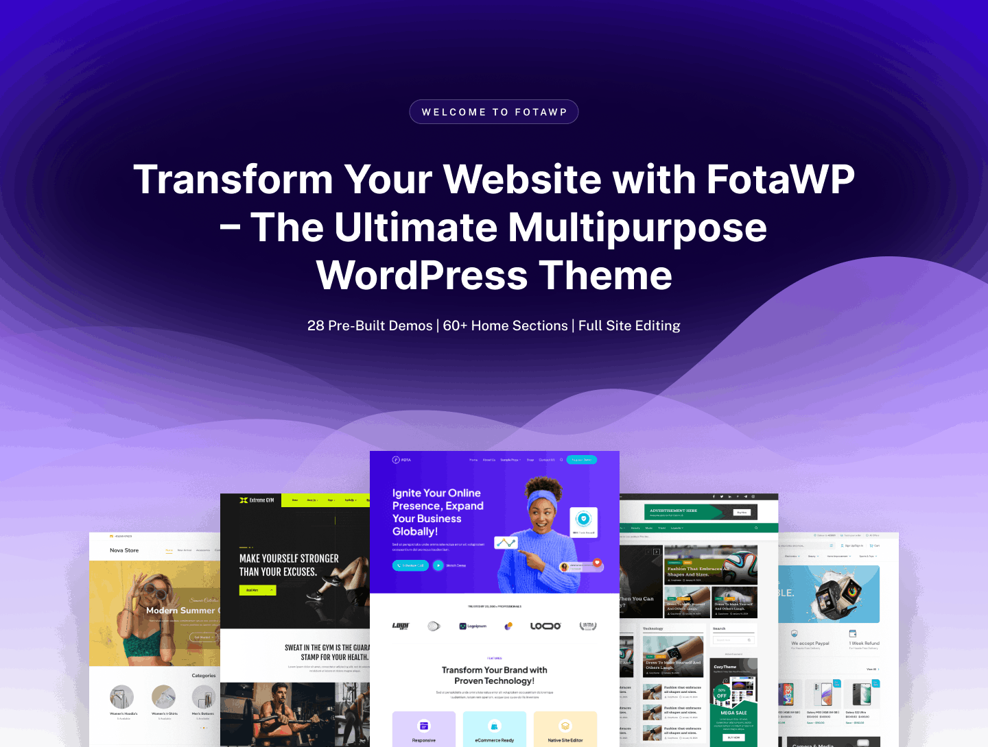 FotaWP - FSE WordPress Theme media 1