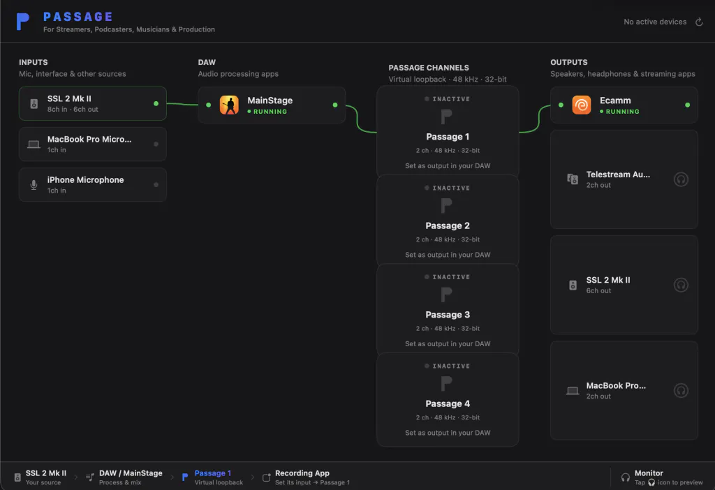 Passage Live! Pro Audio Patch  gallery image