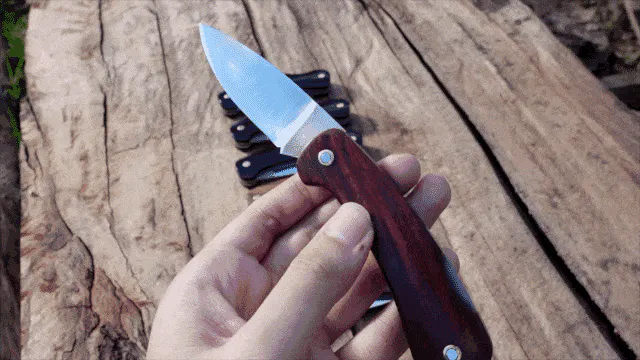 MOMO-THE FOLDING KNIFE WITH A BACK LOCK gallery image