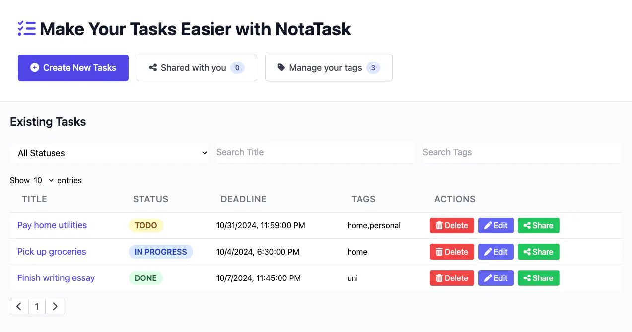NotaTask gallery image
