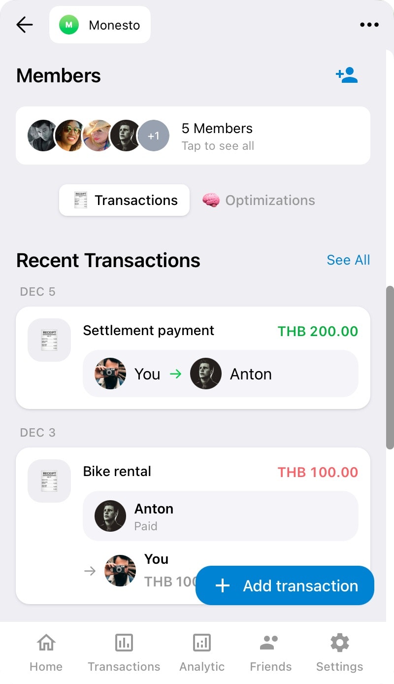 Monesto - Screenshot 5 showing product features and functionality