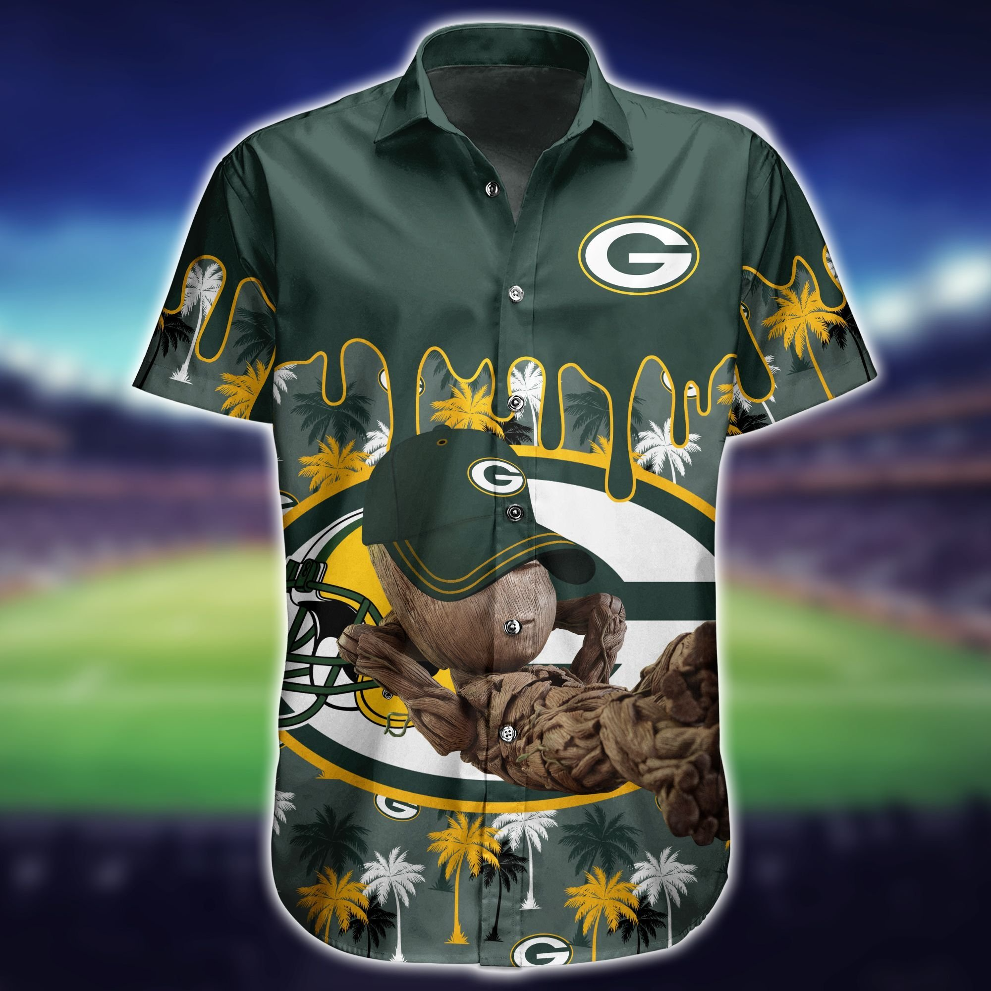 Packers Hawaiian shirt gallery image