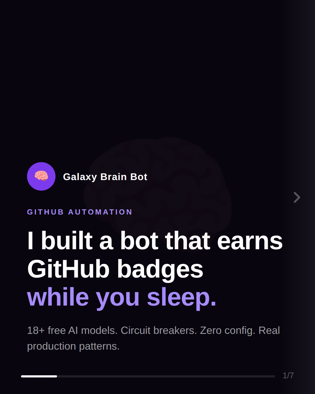 Galaxy Brain Automation gallery image