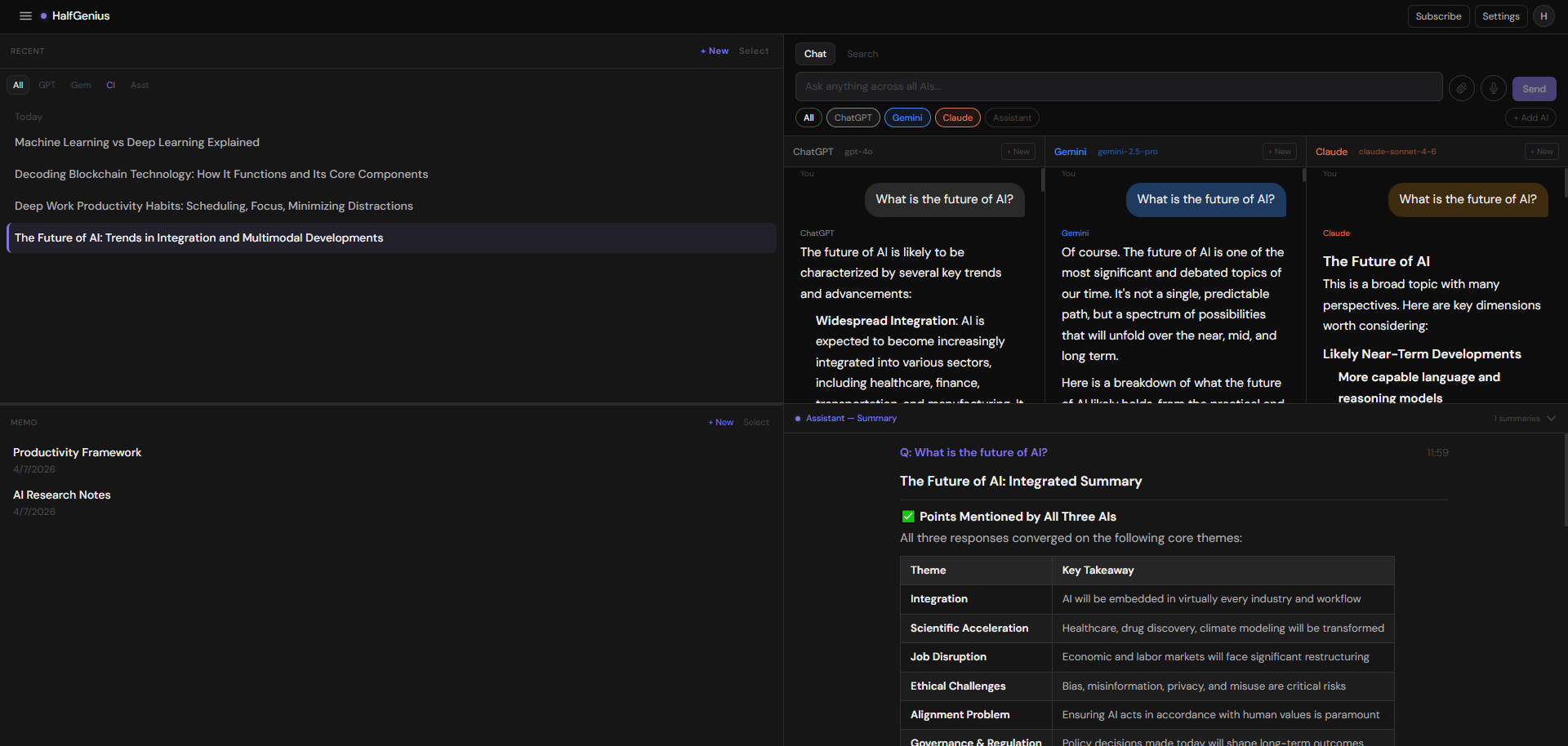 HalfGenius gallery image