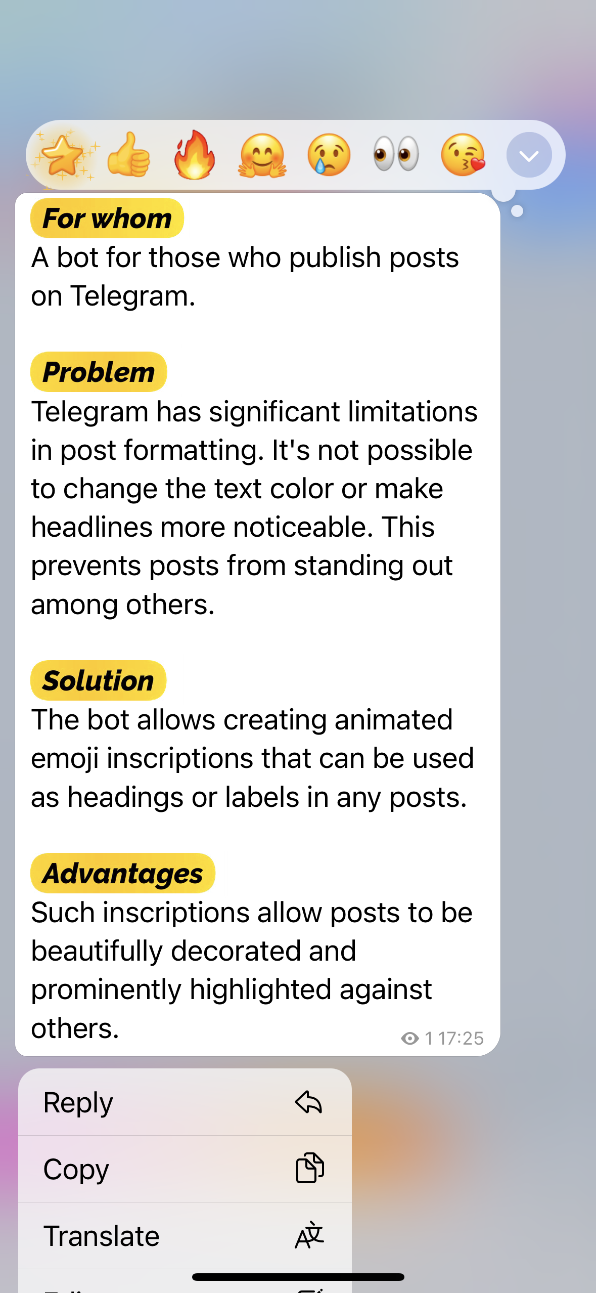 Emojitlebot - Spice Or Your Telegram медиа 5