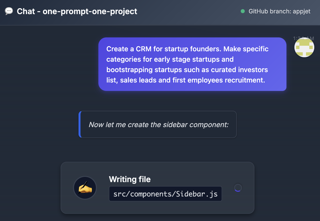 Appjet.ai - Vibe-coding for serious devs gallery image