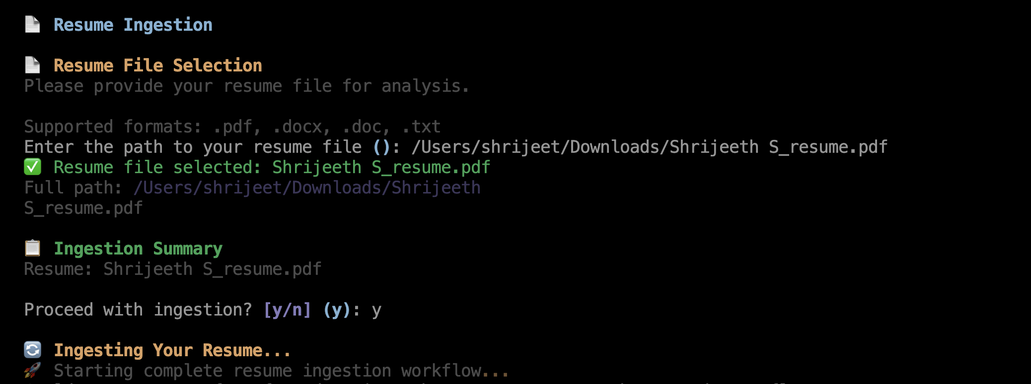 Resume Mind AI CLI gallery image