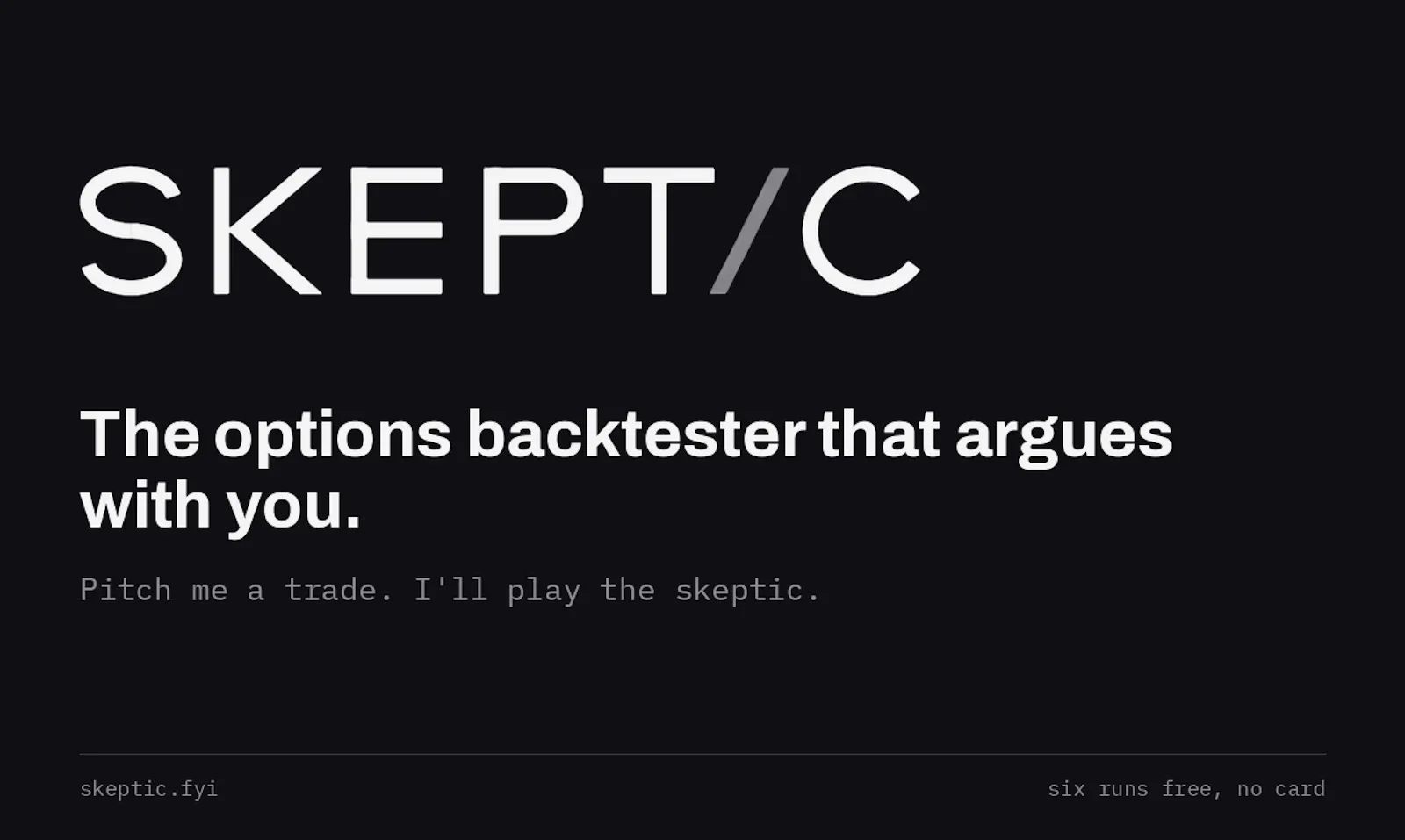 Skeptic screenshot 2