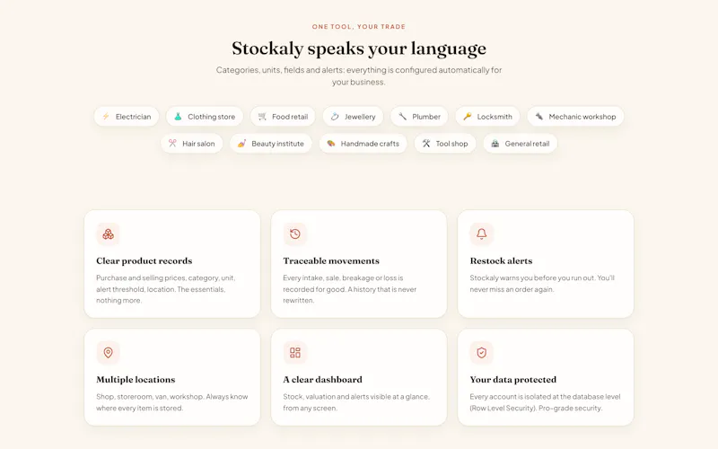 Stockaly screenshot 2