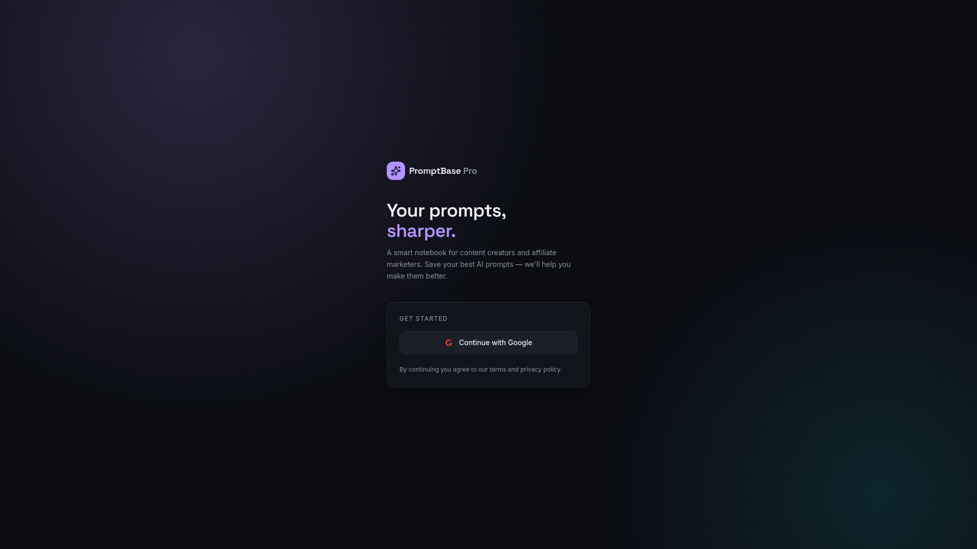 PromptBase Pro — Smart prompt notebook gallery image