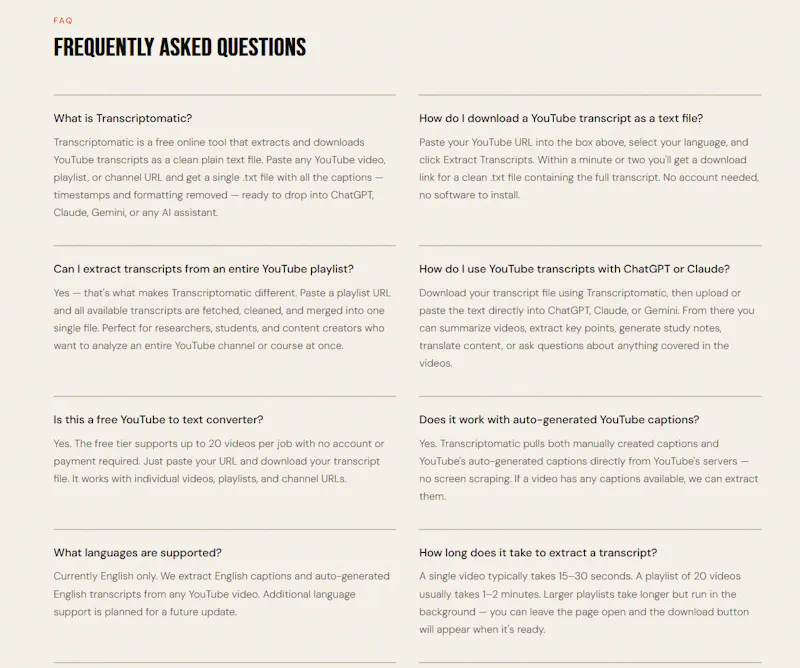 Transcriptomatic  screenshot 3