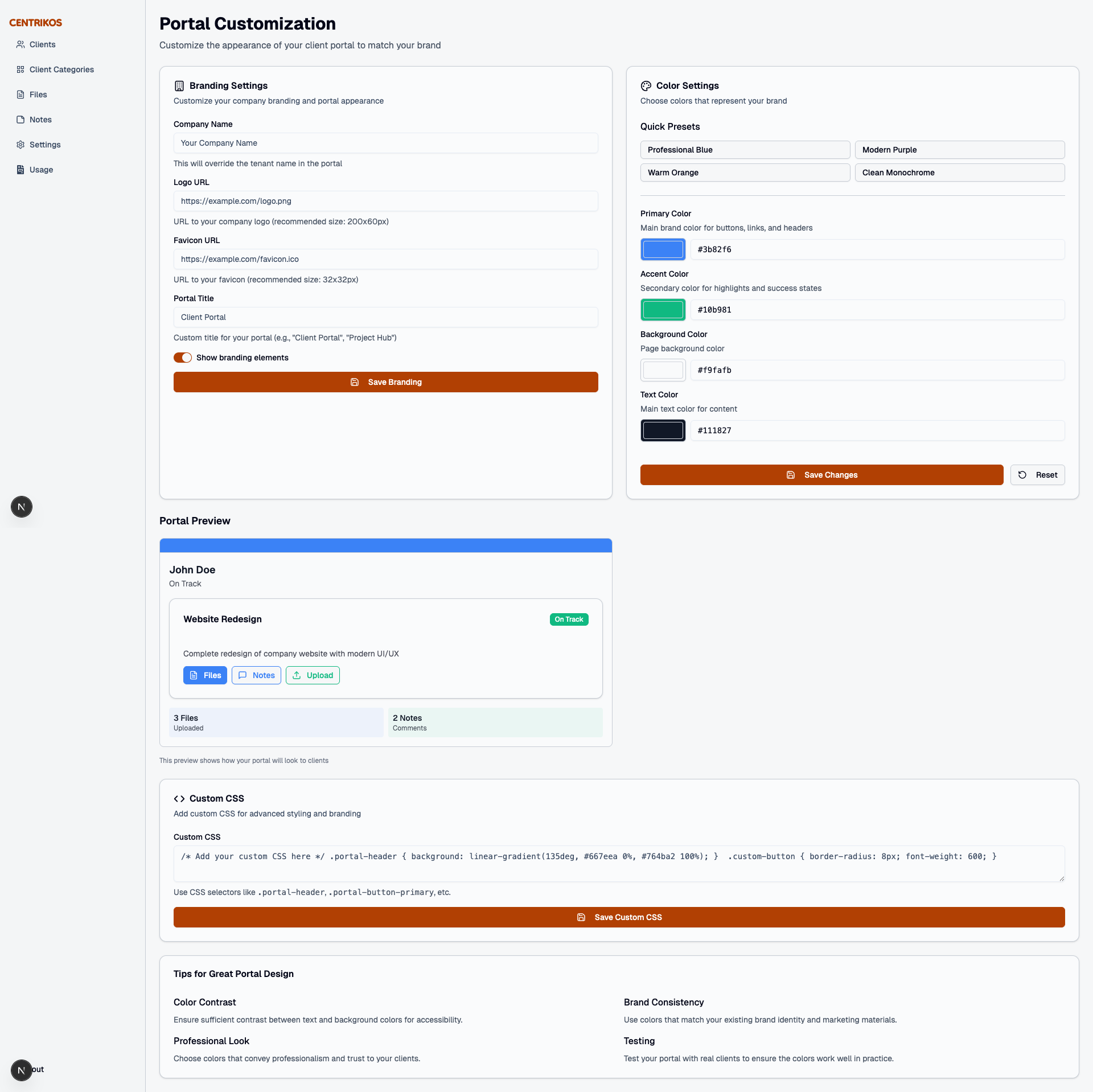 Centrikos - Portals for Freelancers gallery image