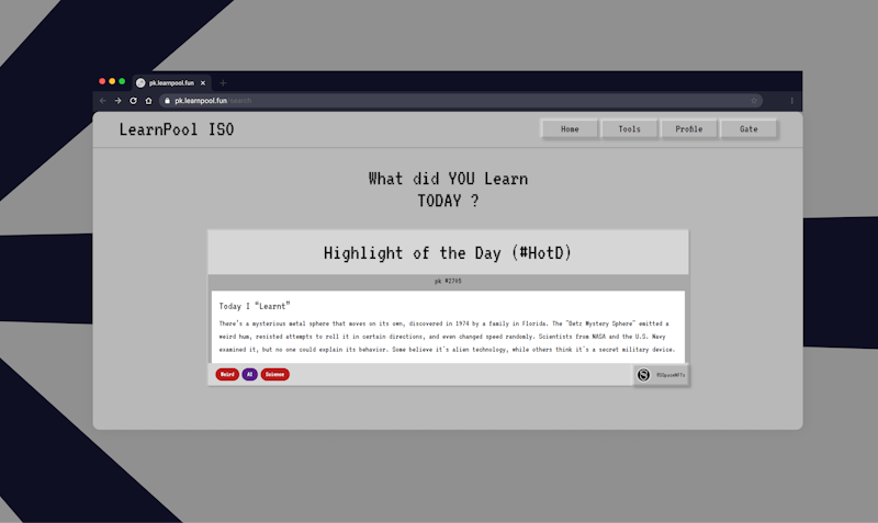 LearnPool ISO gallery
