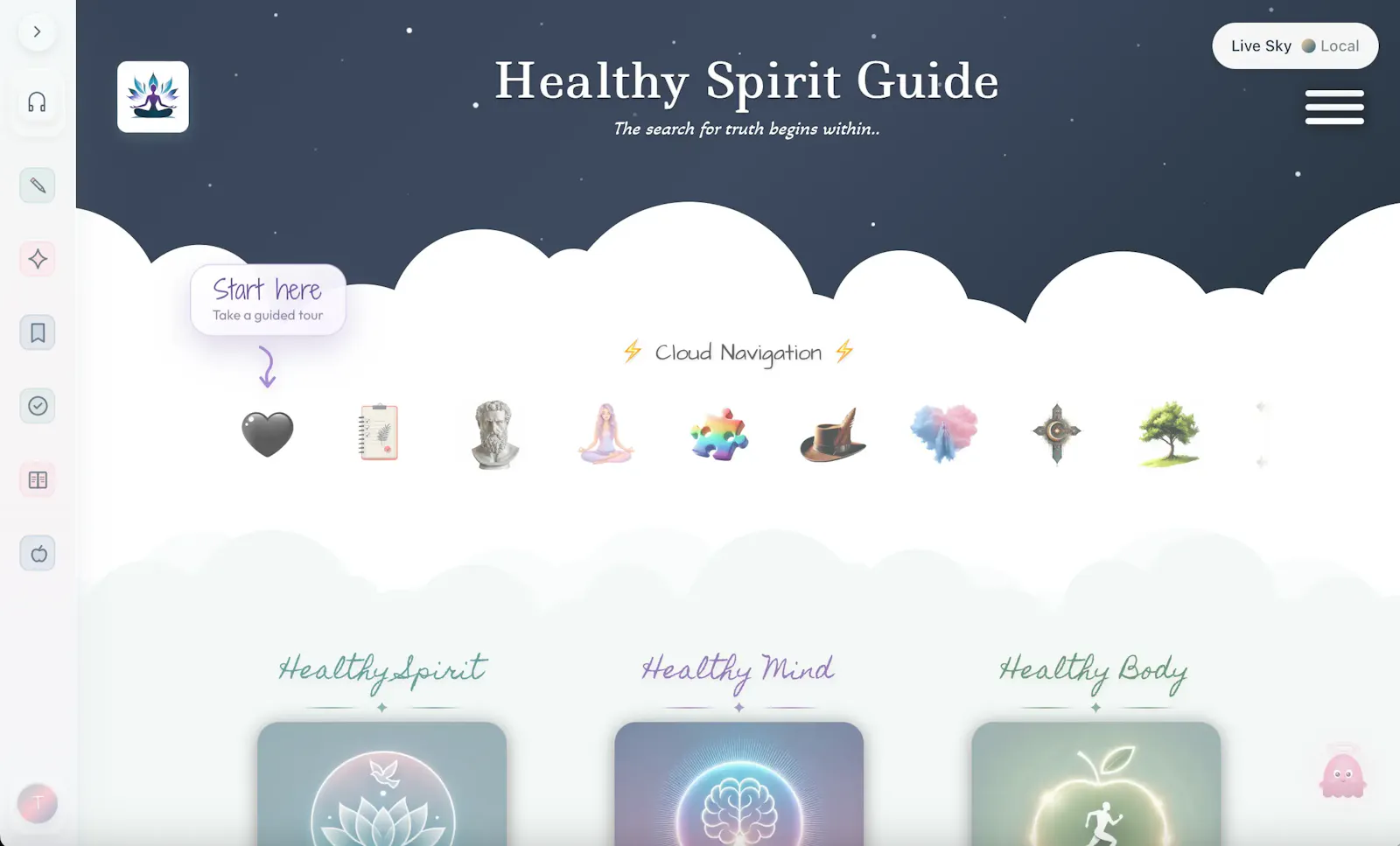Healthy Spirit Guide screenshot 1