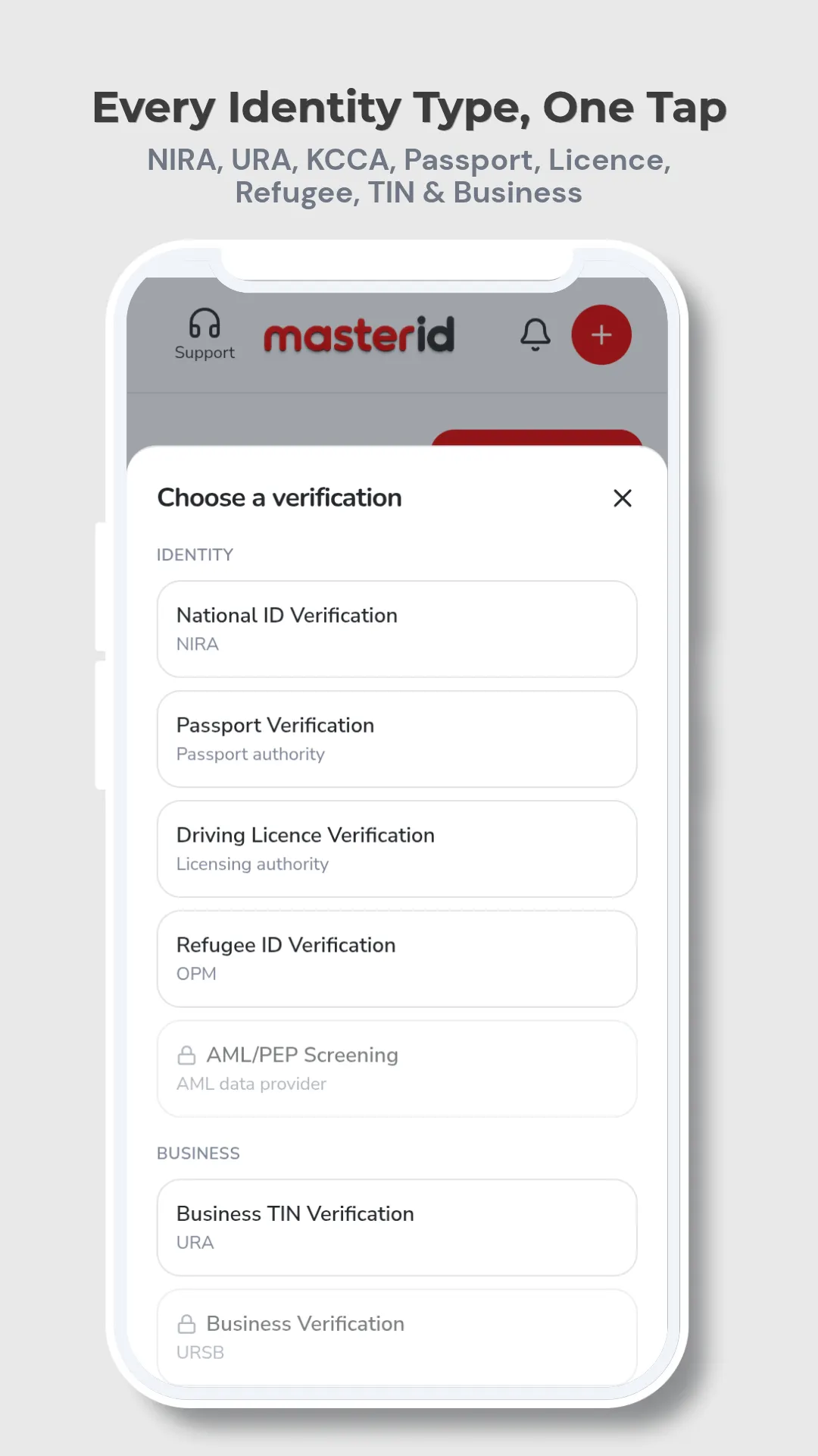 MasterID gallery image