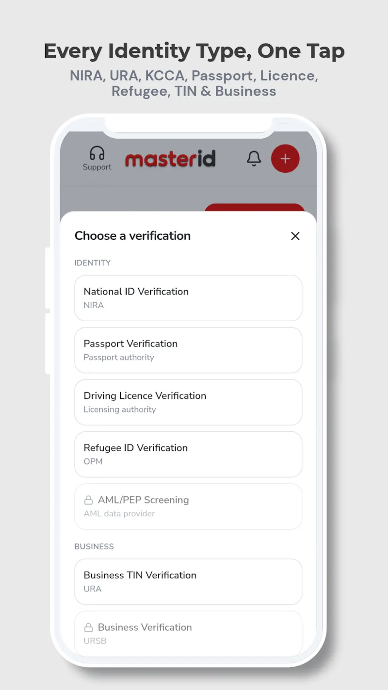 MasterID screenshot 5