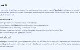 The Typescript Compiler API - Book media 3