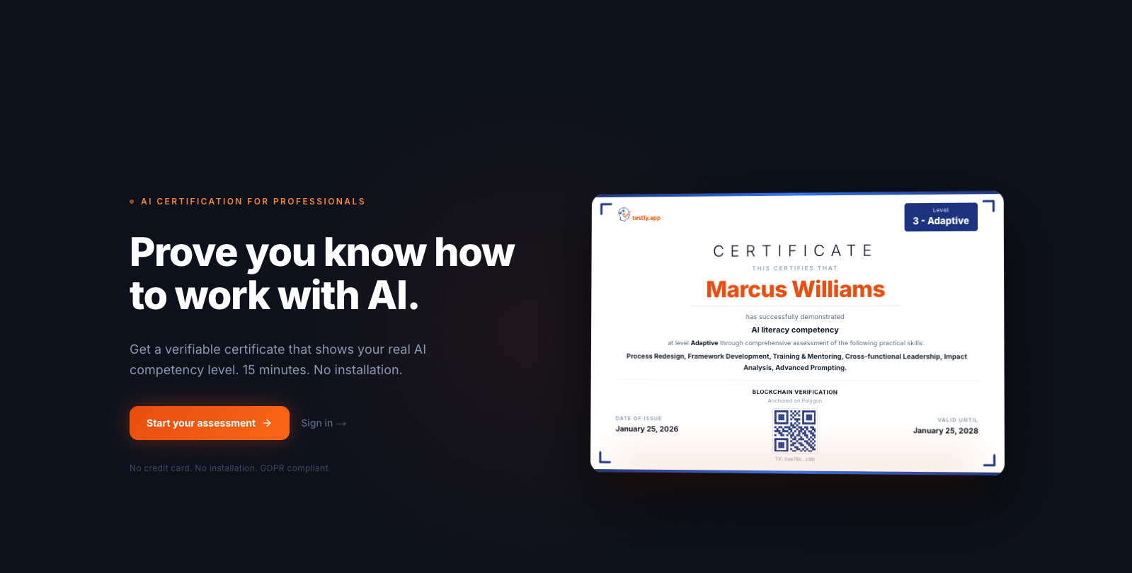 Testly gallery image