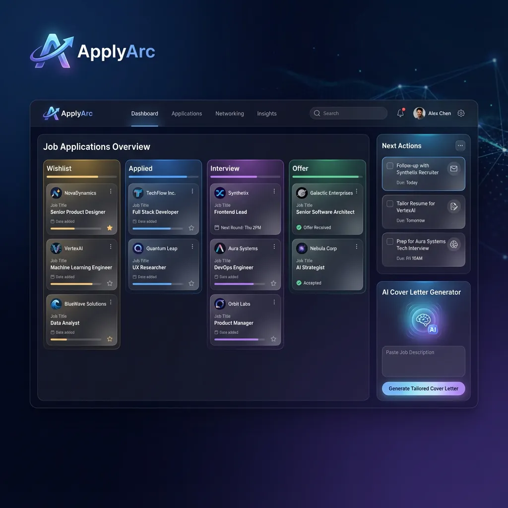 ApplyArc — AI-Powered Job Application gallery image