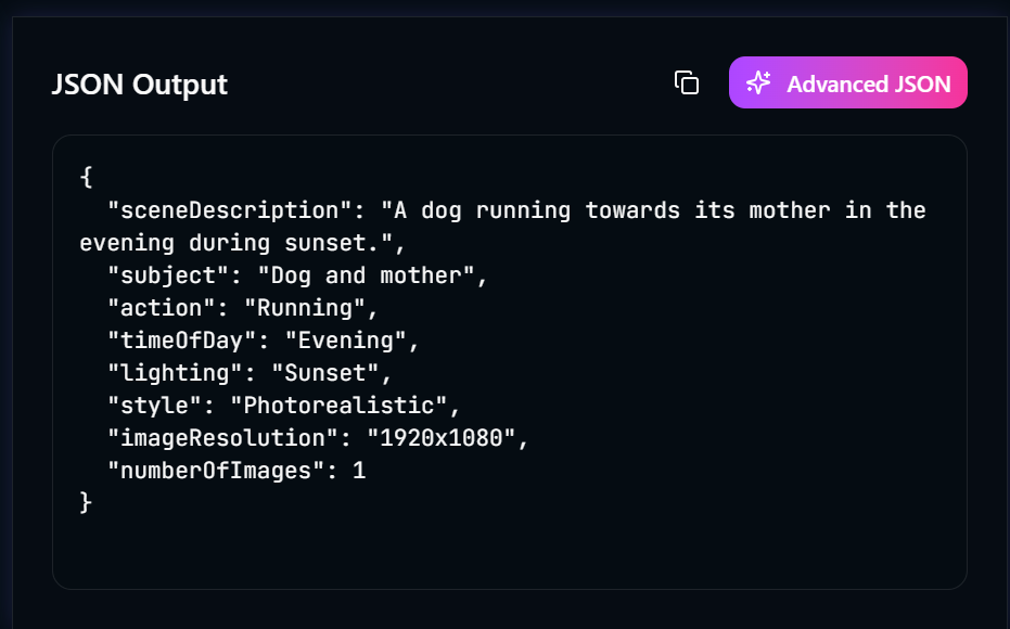 Tricretparse - 構造化されたJSONコンバーターに対するAI駆動の自然言語メディア1
