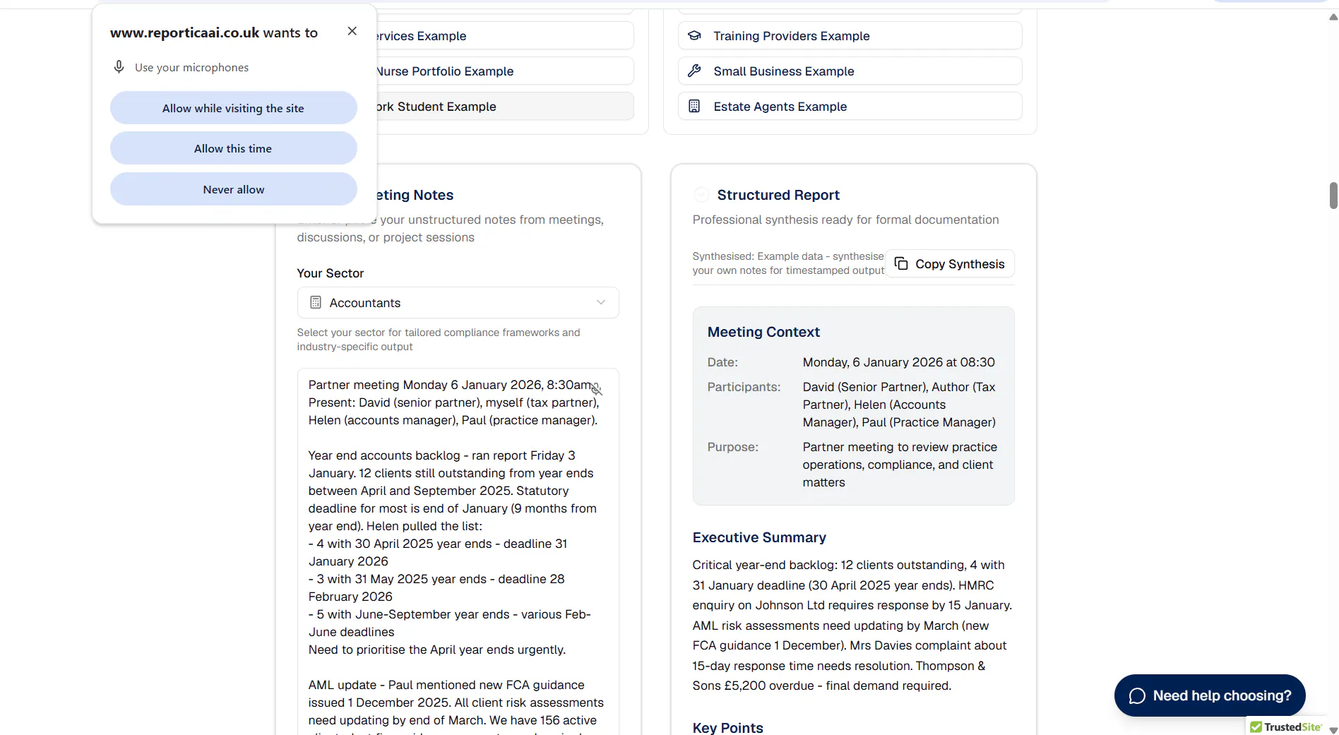 Regulation-Ready Compliance Documents gallery image