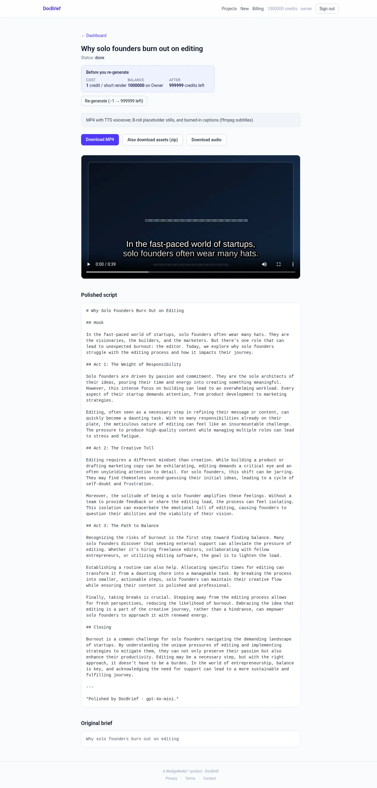 DocBrief gallery image