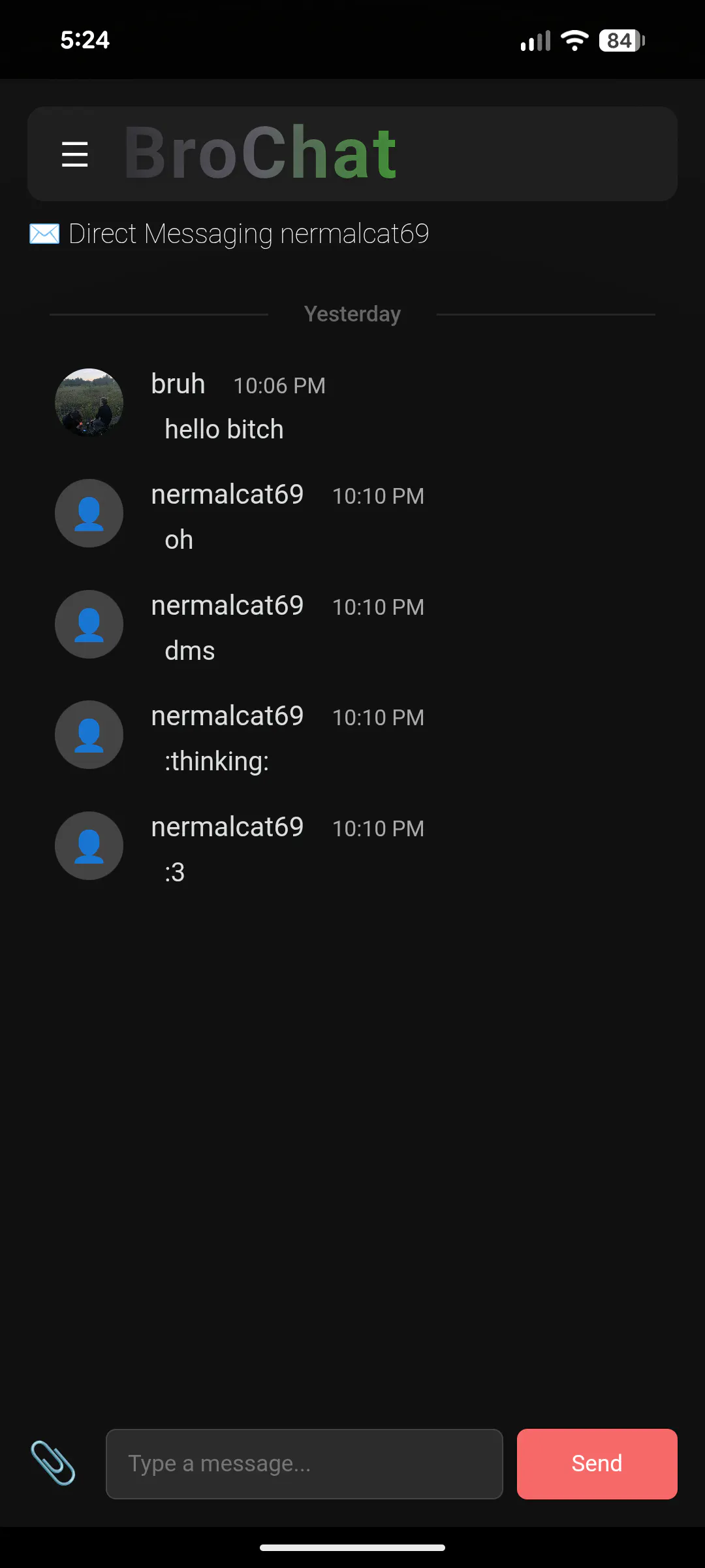BroChat 제품 배너