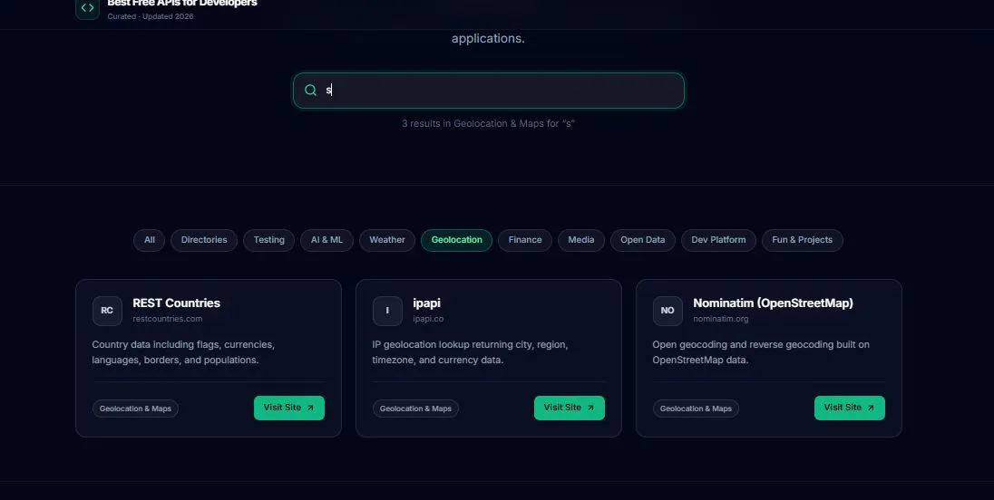 Ship Faster with Free APIs  gallery image
