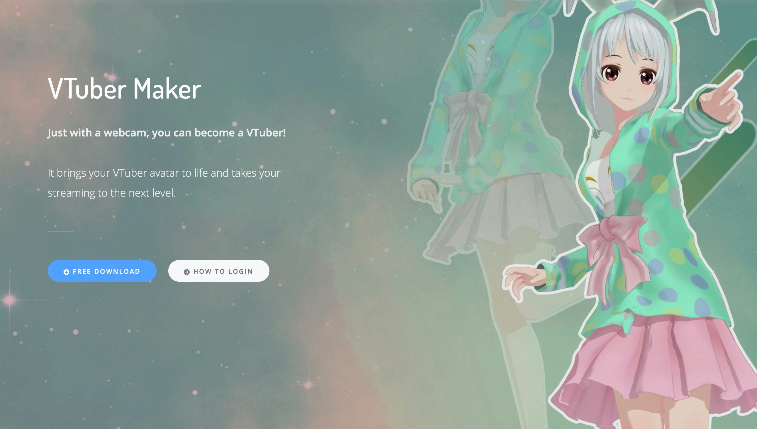 Live3d - あなたがvtuberになるための最高のvtuberメーカーソフトウェアスイートメディア2