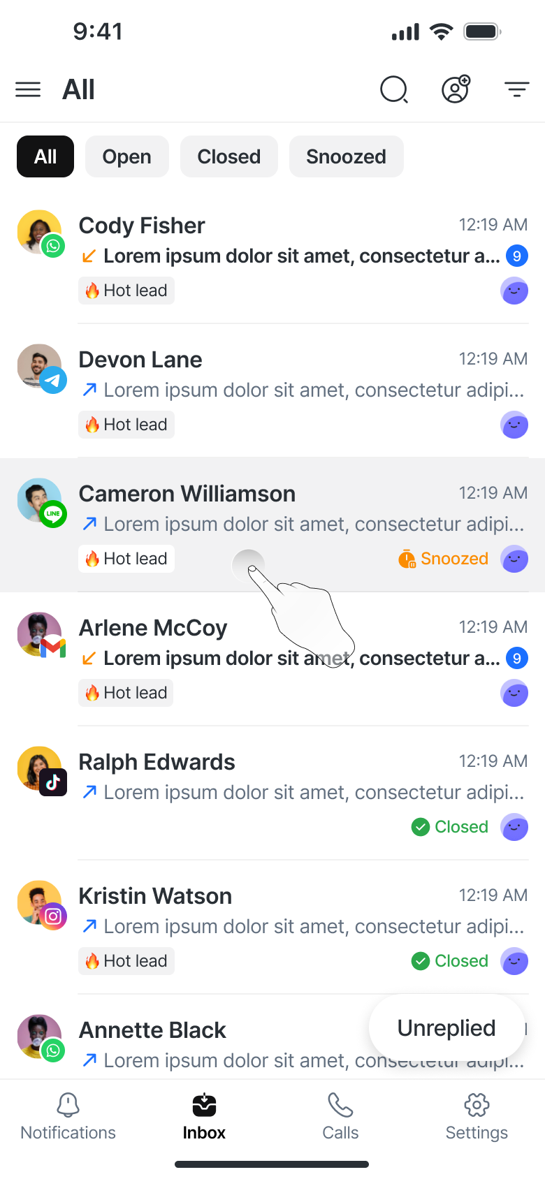 Respond.io Mobile App gallery image